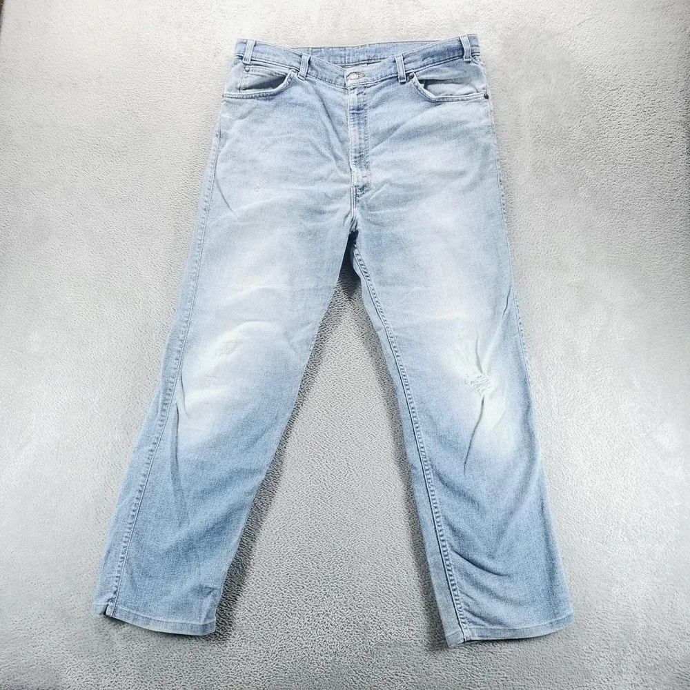 VTG Levis‎ Jeans Mens 38x29 Blue 865 Relaxed Straight Made In USA 80s